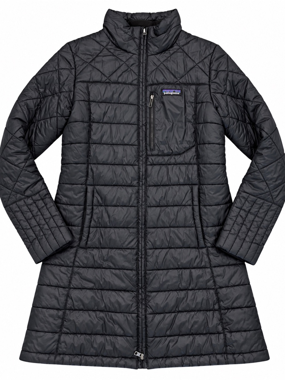Patagonia Women's Radalie Black Quilted Insulated Coat